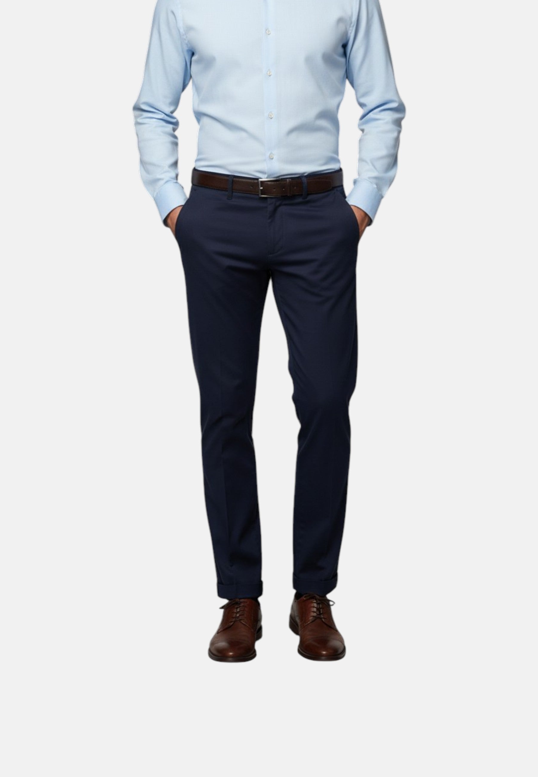 Pantaloni Slim Fit Uomo Harmont & Blaine Chino Basic  WSQ360053085