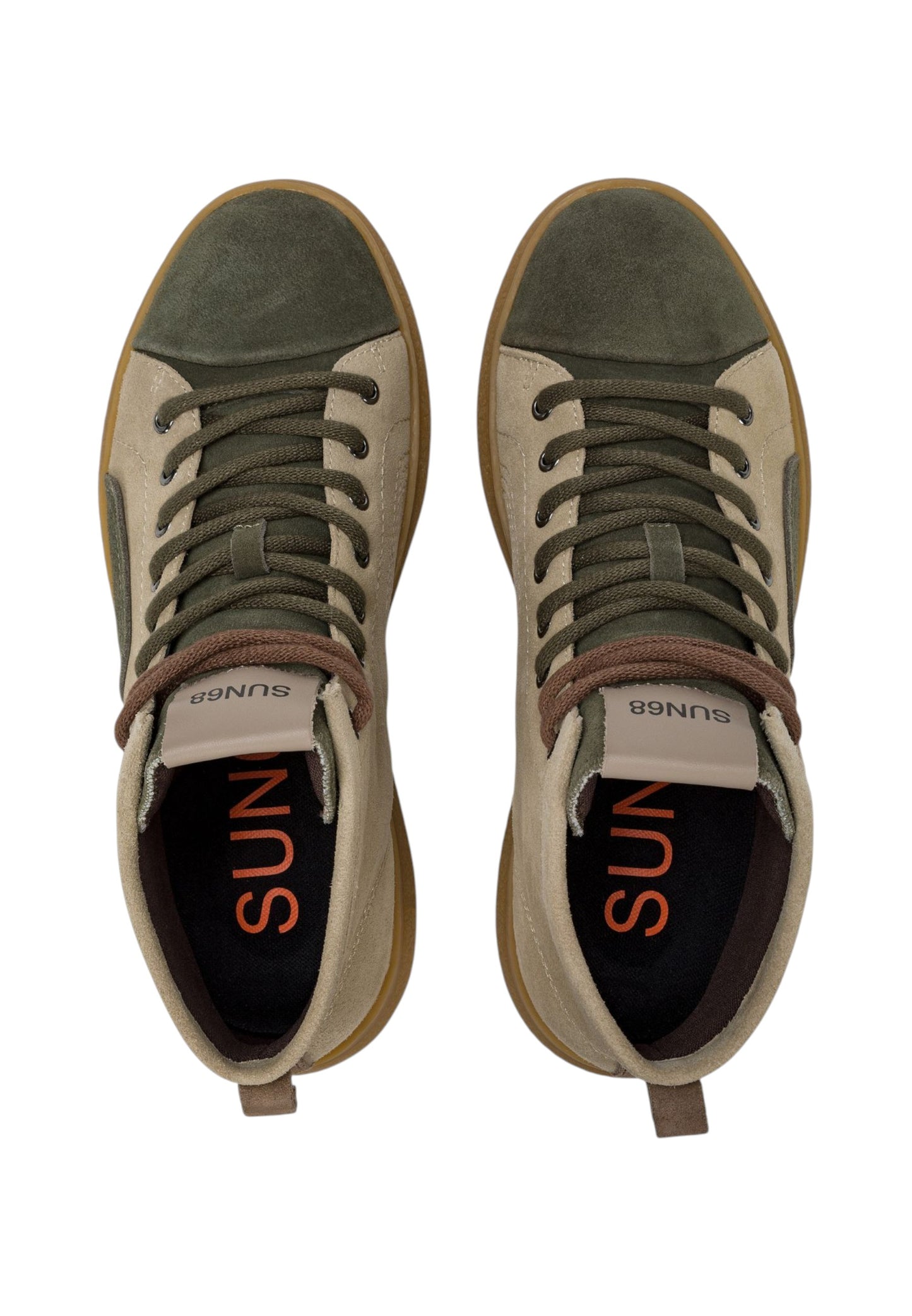 Sneakers Basse Uomo Sun68  Luis Midi Suede Z45145