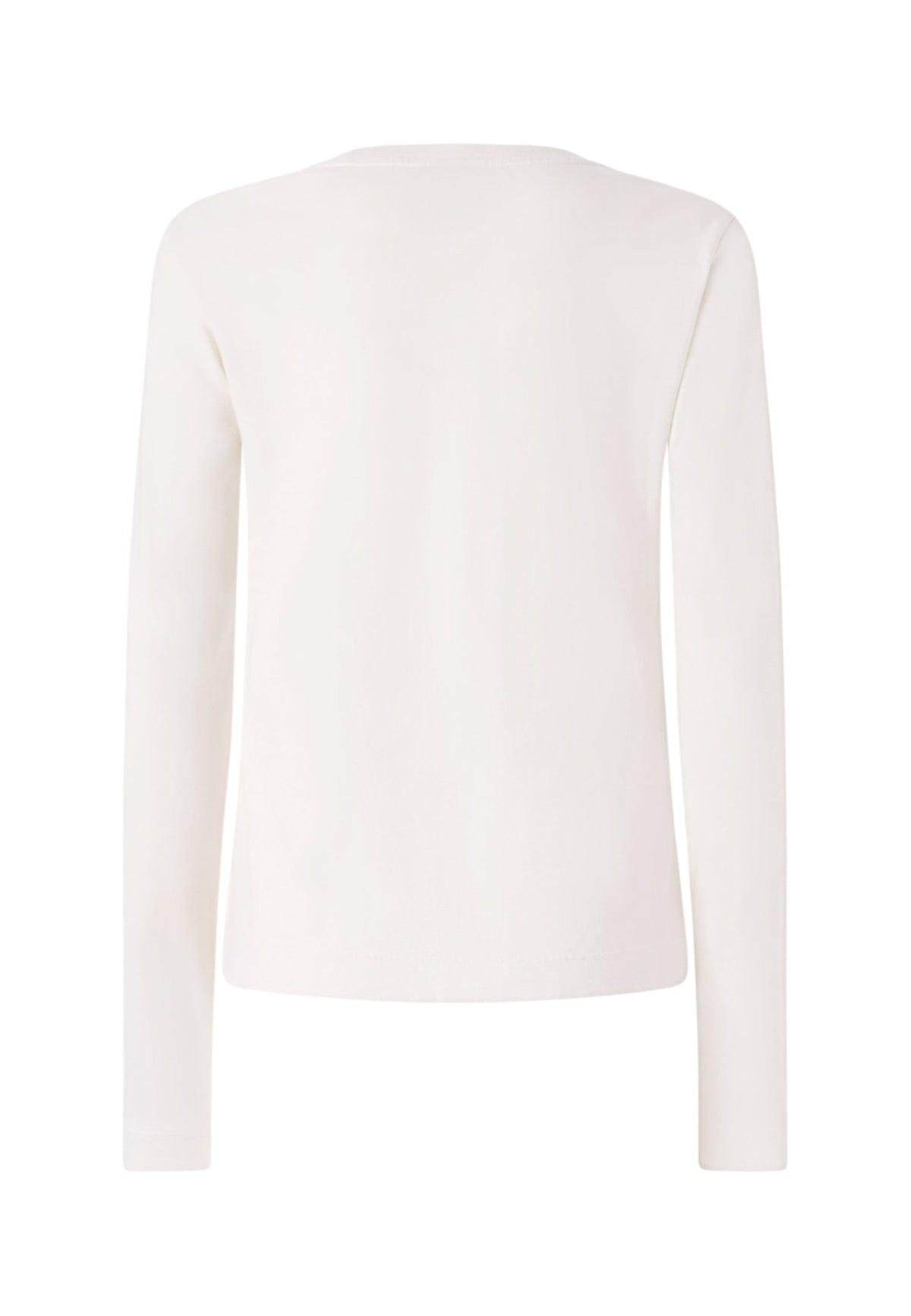 T-Shirt Manica lunga Donna Pinko Girocollo, maniche lunghe, vestibilit� regular, jersey di puro cotone, logo Love Birds floccato dall�effetto vellutato sul petto Toblino 107292A3HP