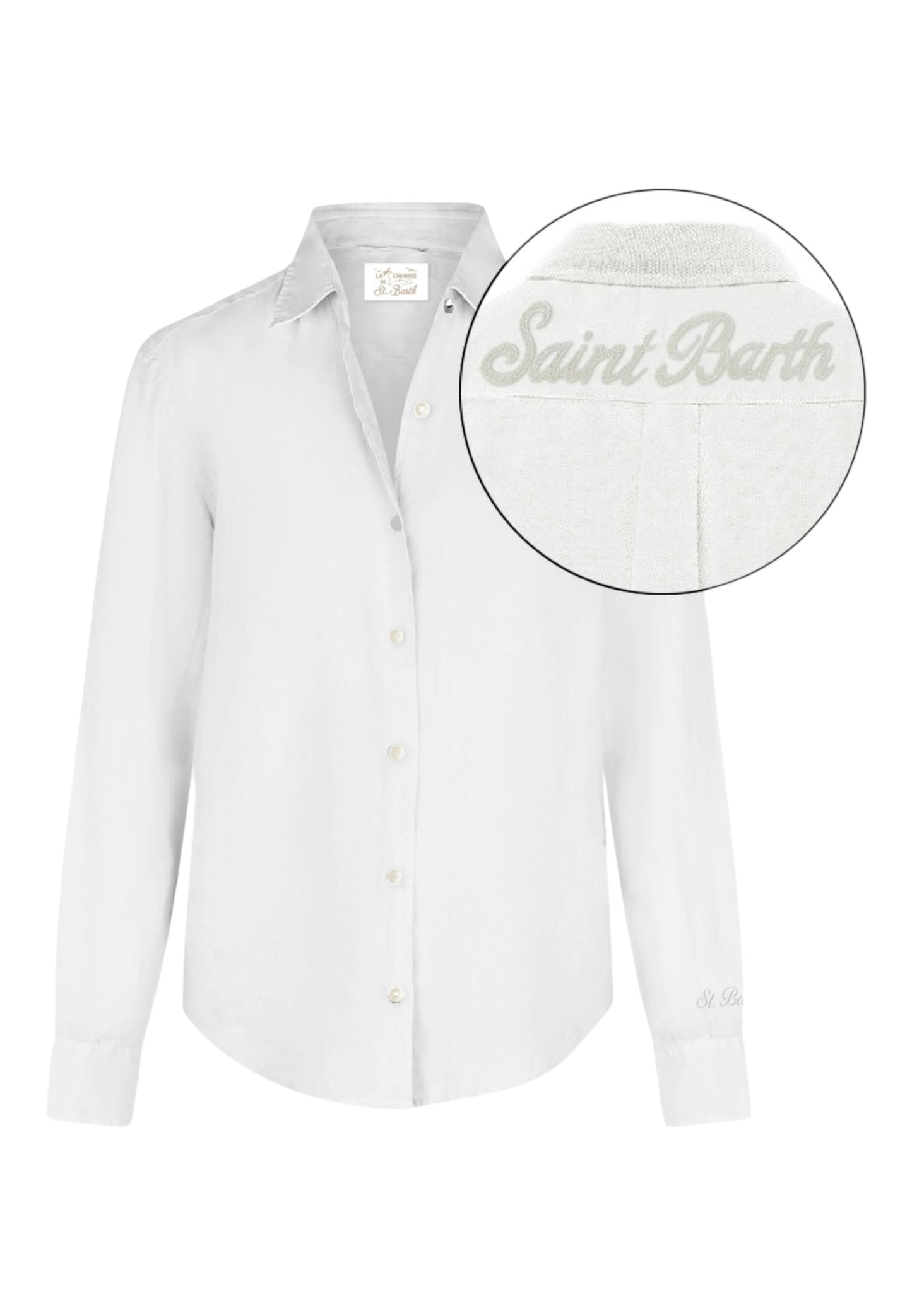 Camicia Manica lunga Donna Mc2 Saint Barth Beads St Barth Meredith MDH001