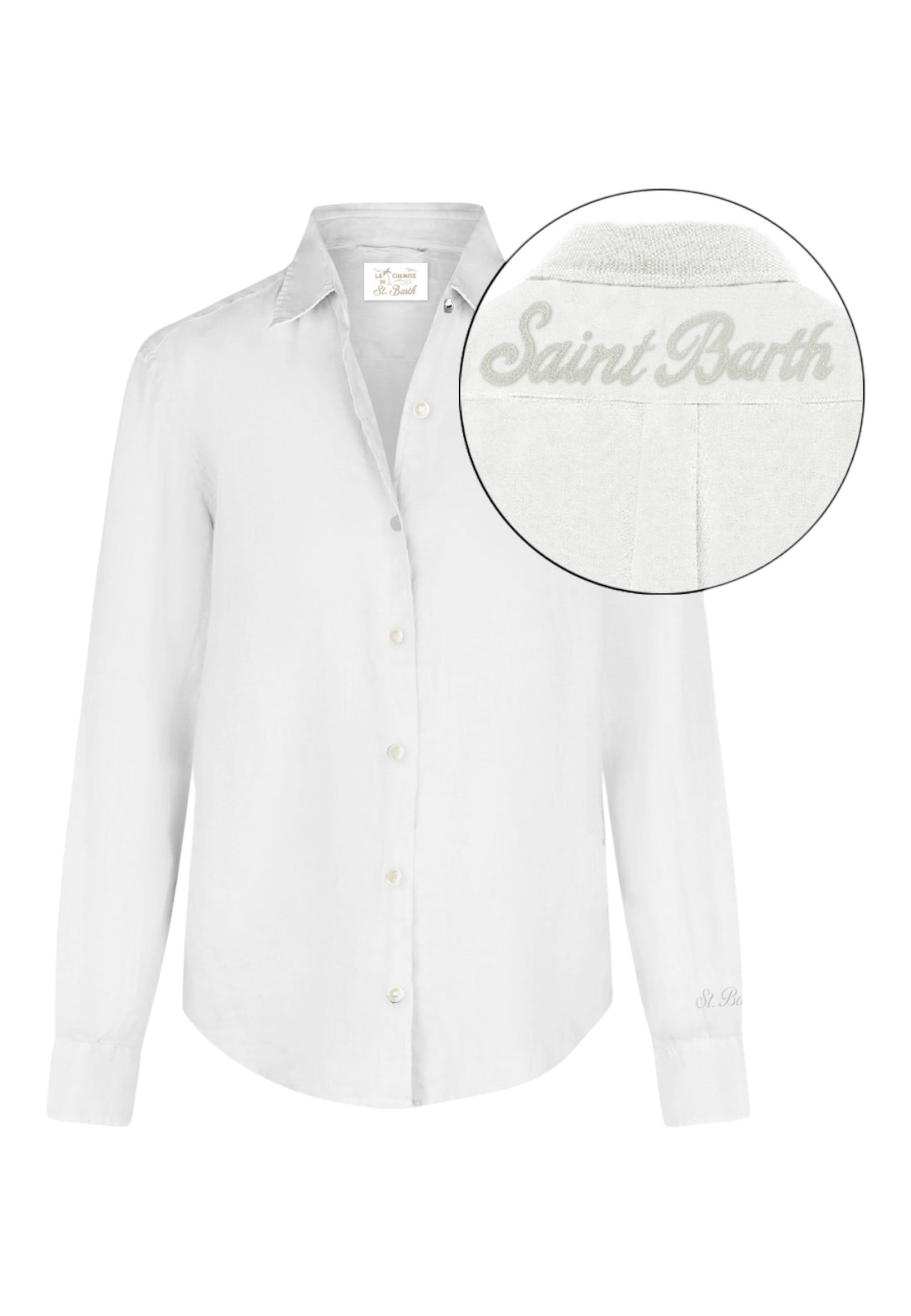 Camicia Manica lunga Donna Mc2 Saint Barth Beads St Barth Meredith MDH001