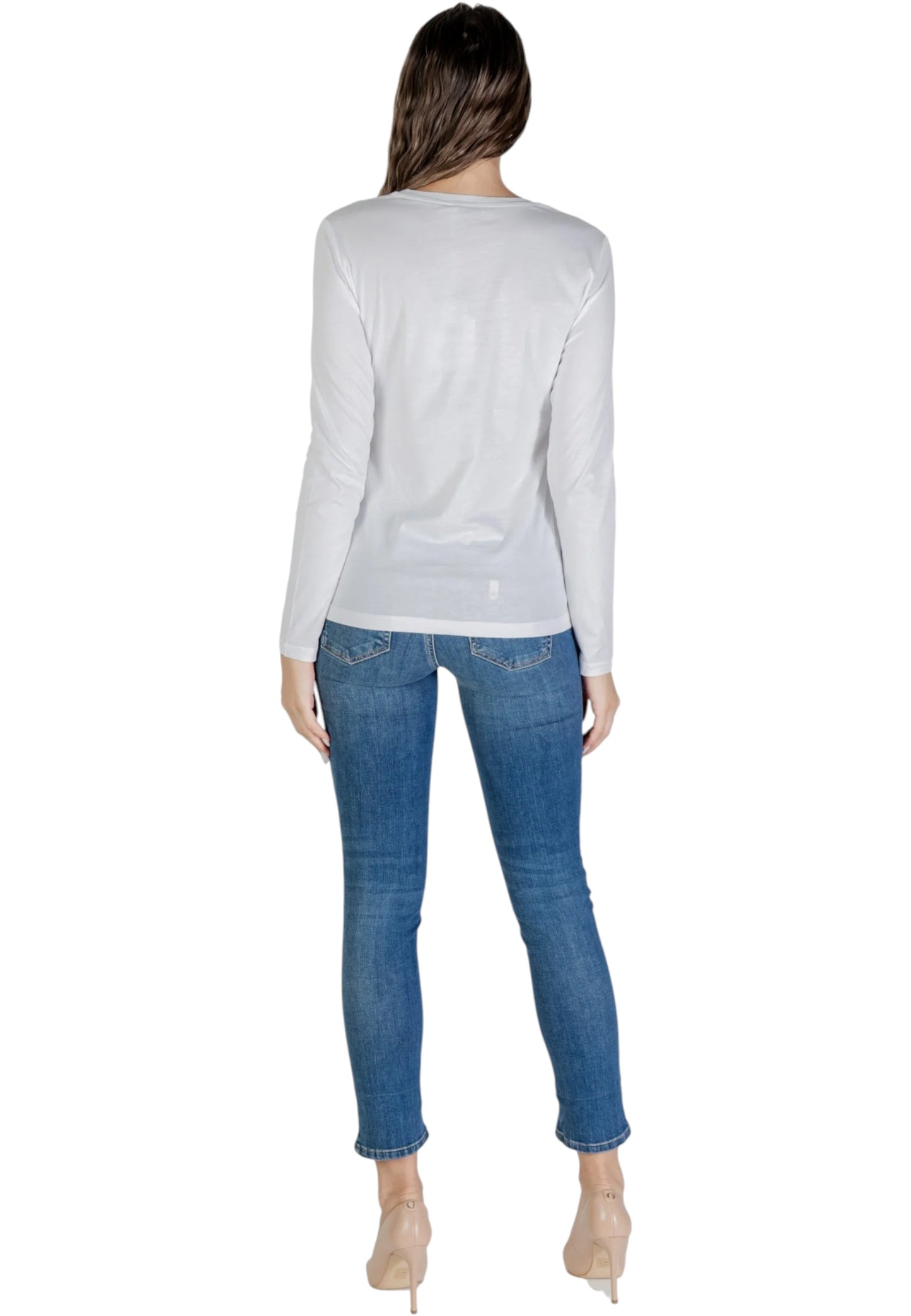 T-Shirt Manica lunga Donna Liu Jo  Liujo Diagon.Cry UF5283JS923