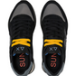 Sneakers Basse Uomo Sun68 Stile Running, Nylon E Suede, Maxi Logo, Bicolor Jaki 2.0 Bicolor Z46122