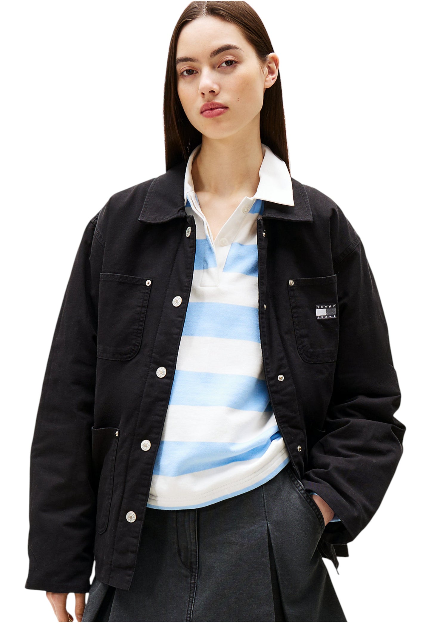 Giacca Invernale Donna Tommy Jeans  Tjw Chore Ext DW0DW21382