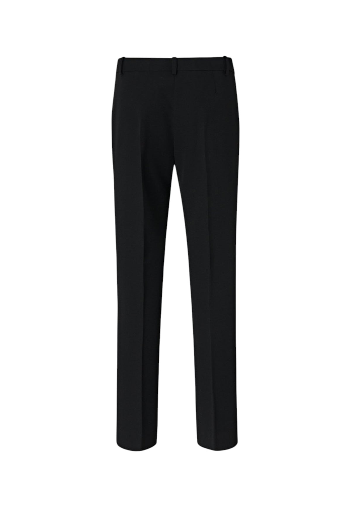 Pantaloni Slim Fit Donna Pinko Vestibilit� slim, fondo leggermente svasato, piega centrale davanti e dietro, cr�pe bistretch, cintura alta effetto baschina, chiusura con zip nascosta e bottone logato Protea 107415A3DA