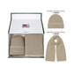 Set Regalo Unisex Mc2 Saint Barth Berretto E Sciarpa Coordinati, Confezione Regalo Kit Contrast Wool BOX0038