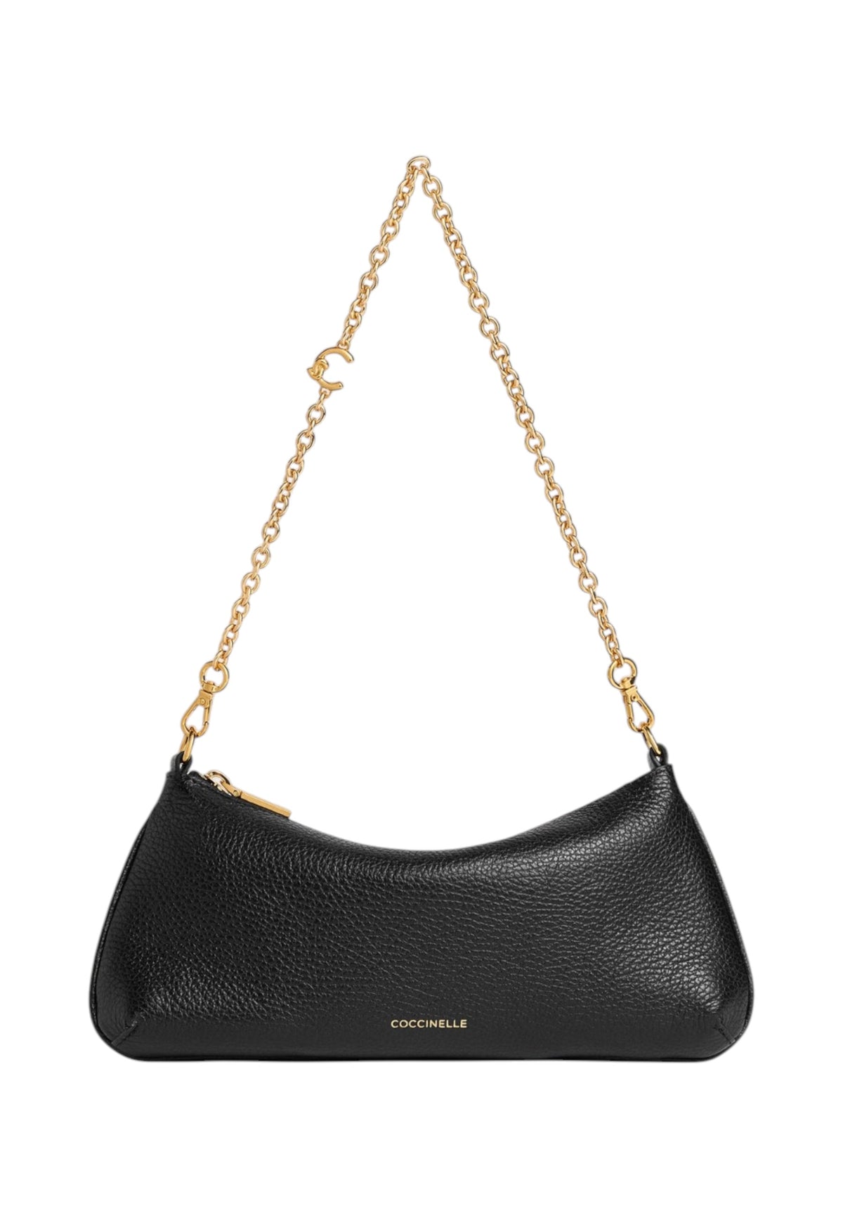 Borsa A Tracolla Donna Coccinelle Mini Bag, Pelle con grana, Con catena C-Me Chain E5VG5520101