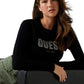 Maglione A Girocollo Donna Guess  Reyna Logo W5BR40Z2NQ2