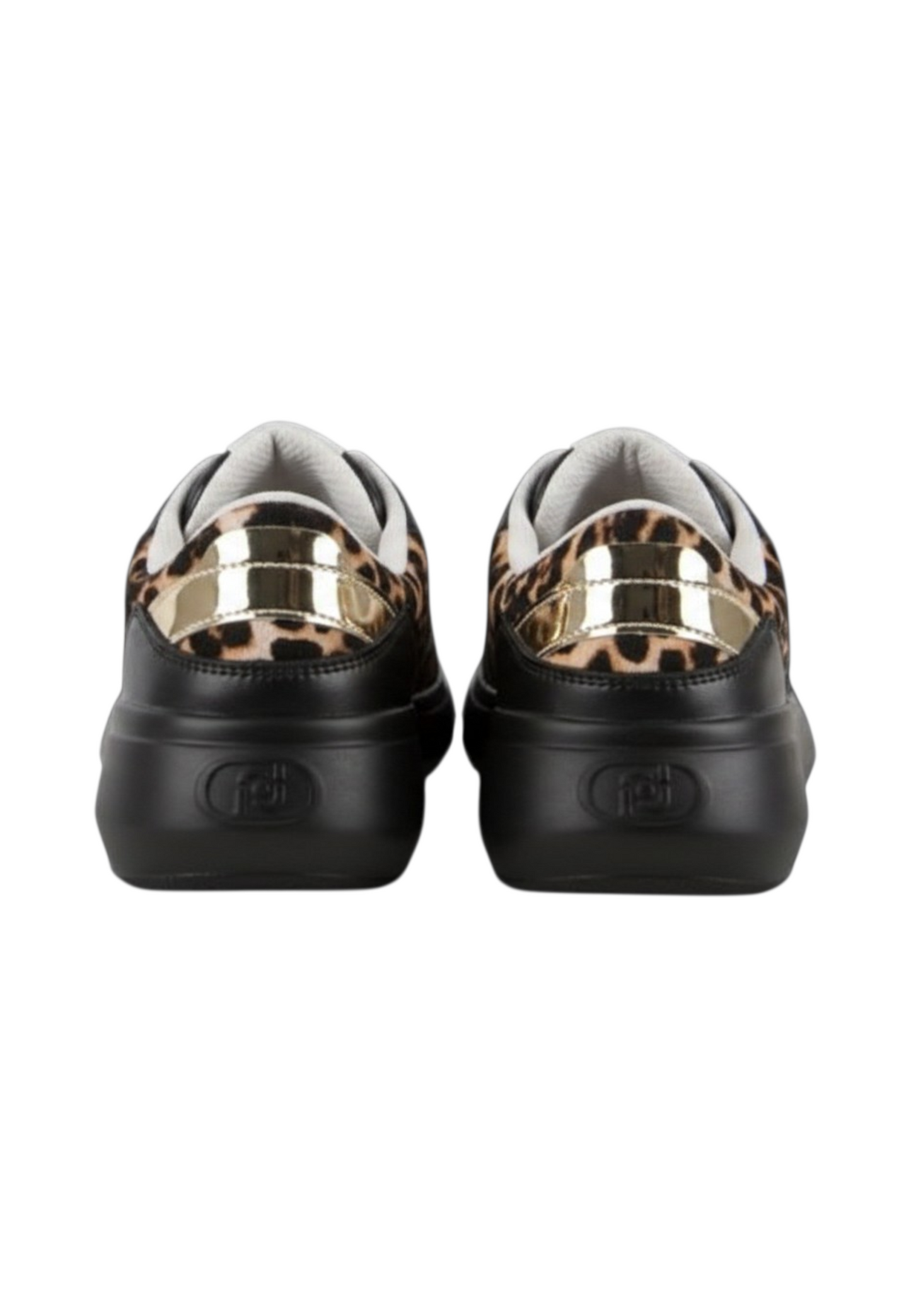 Sneakers Basse Donna Liu Jo In Pelle Con Inserti Leopardati E Platform Casper 04 BF6055TX549