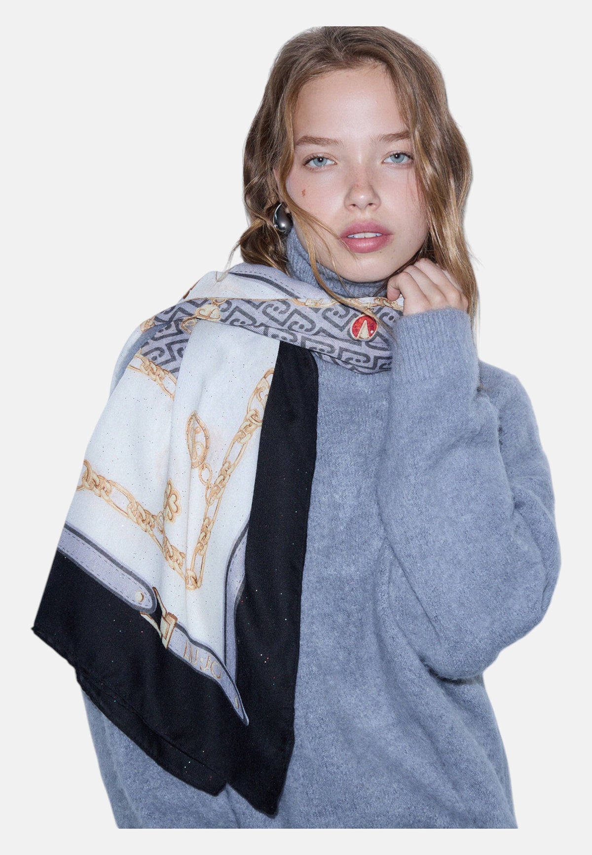 Foulard  Donna Liu Jo Charmy 120X120  2F6069T2745