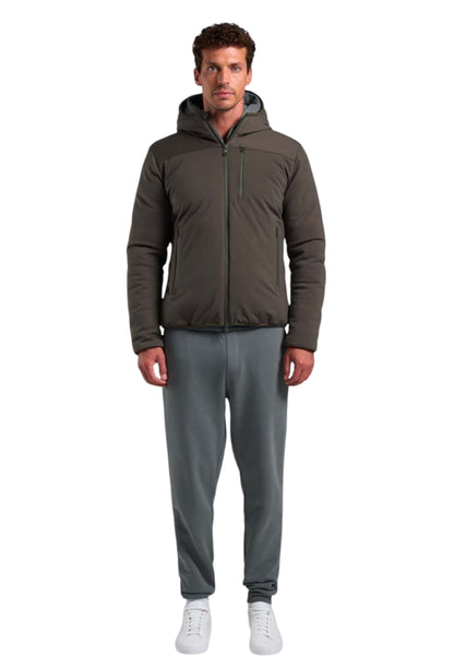 Piumino Corto Uomo Ciesse Piumini Con Cappuccio In Softshell Jayden 2.0 243CPMJ00125P2643E