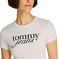 T-Shirt Manica Corta Donna Tommy Jeans  Tjw Slim Essential L