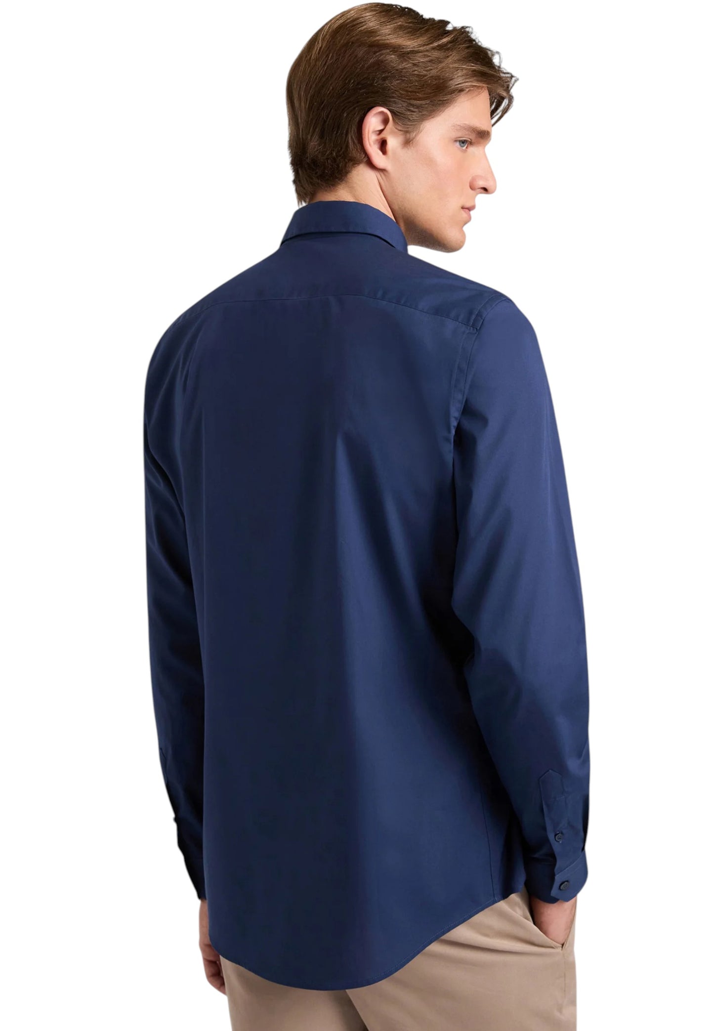 Camicia Manica lunga Uomo Harmont & Blaine in Popeline Stretch  CNP011012523I