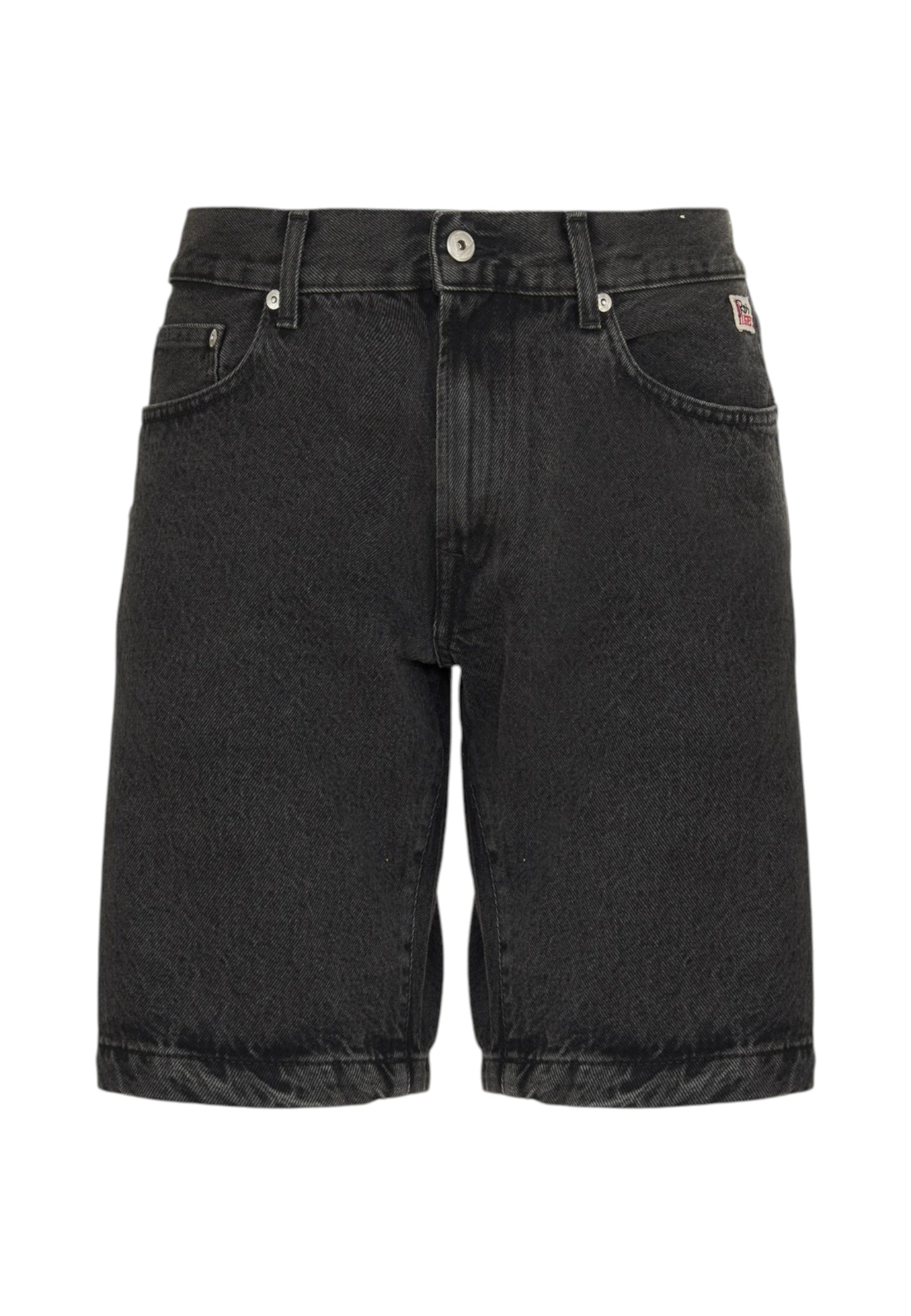 Pantaloncini Bermuda Uomo Roy Roger's In Denim Nero Cult Kos RRU085N1222861