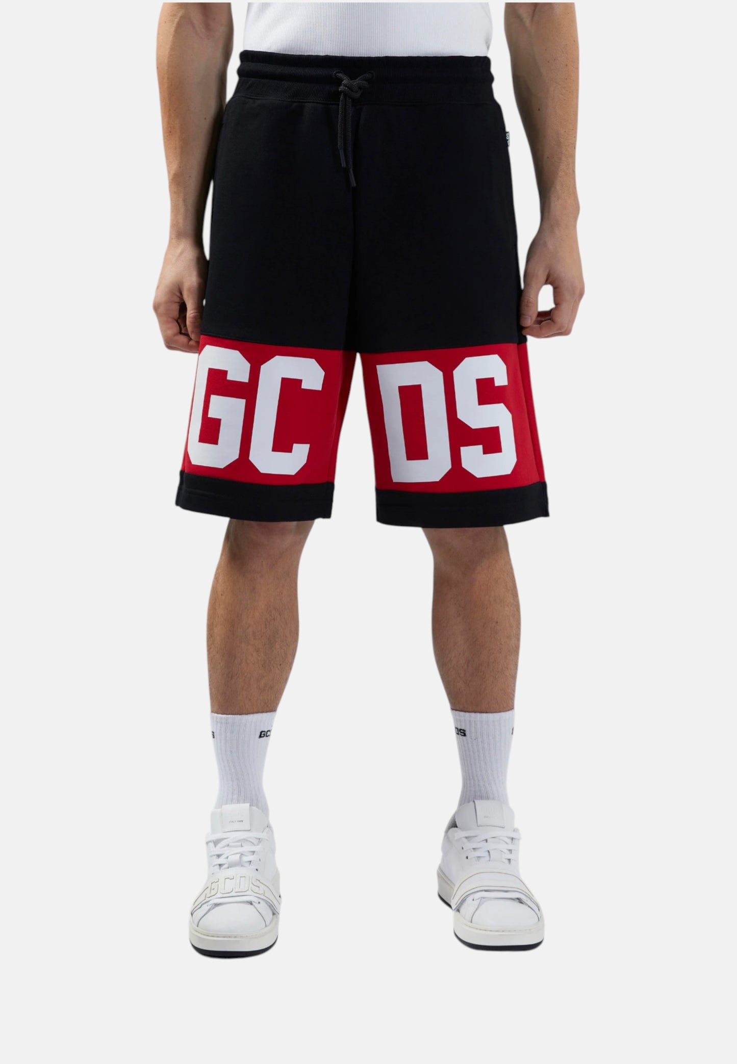Pantaloncini  Uomo Gcds Relaxed Fit Band Logo Z0MLQL228F004