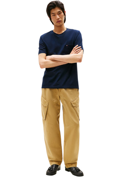 T-Shirt Manica Corta Uomo Tommy Hilfiger  Essential Solid Pock MW0MW37283