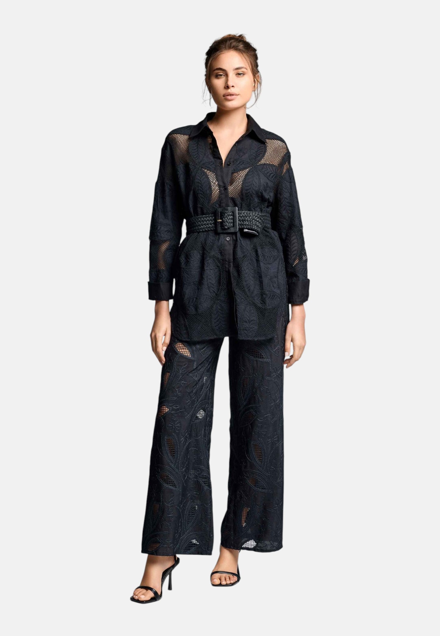 Pantaloni Wide Leg Donna Iconique Palazzo Star IC26-010