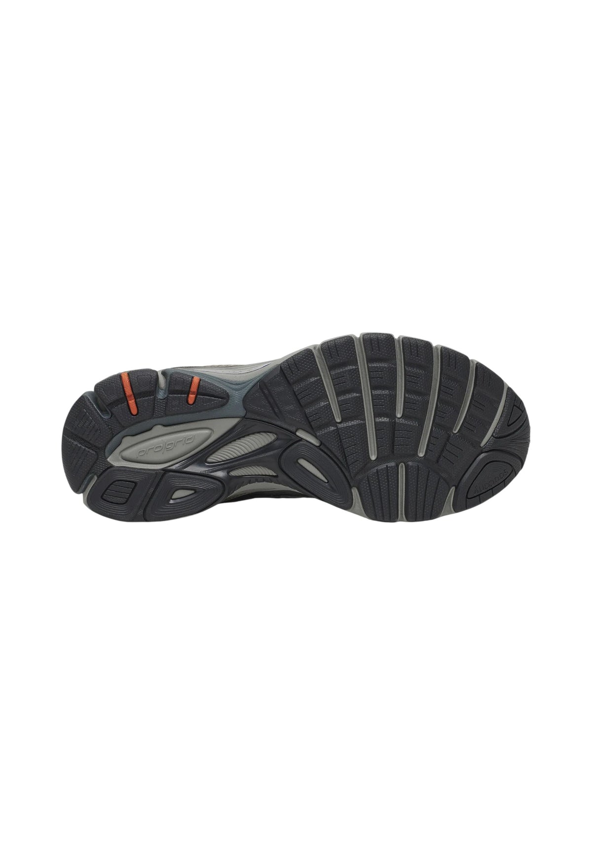 Sneakers Basse Uomo Saucony Chiusura con lacci, Tomaia in mesh traspirante, Tecnologia Power Grid, Dettagli riflettenti, Struttura leggera e ammortizzata Progrid Guide 7 S101493