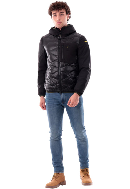 Piumino Corto Uomo Blauer  Albert 25WBLUC08078