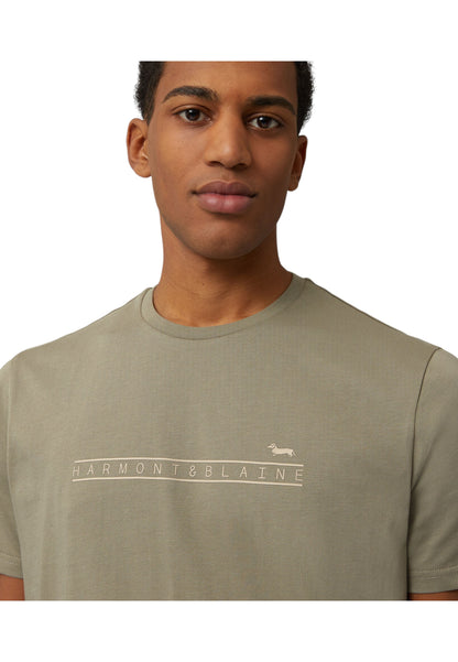 T-Shirt Manica Corta Uomo Harmont & Blaine