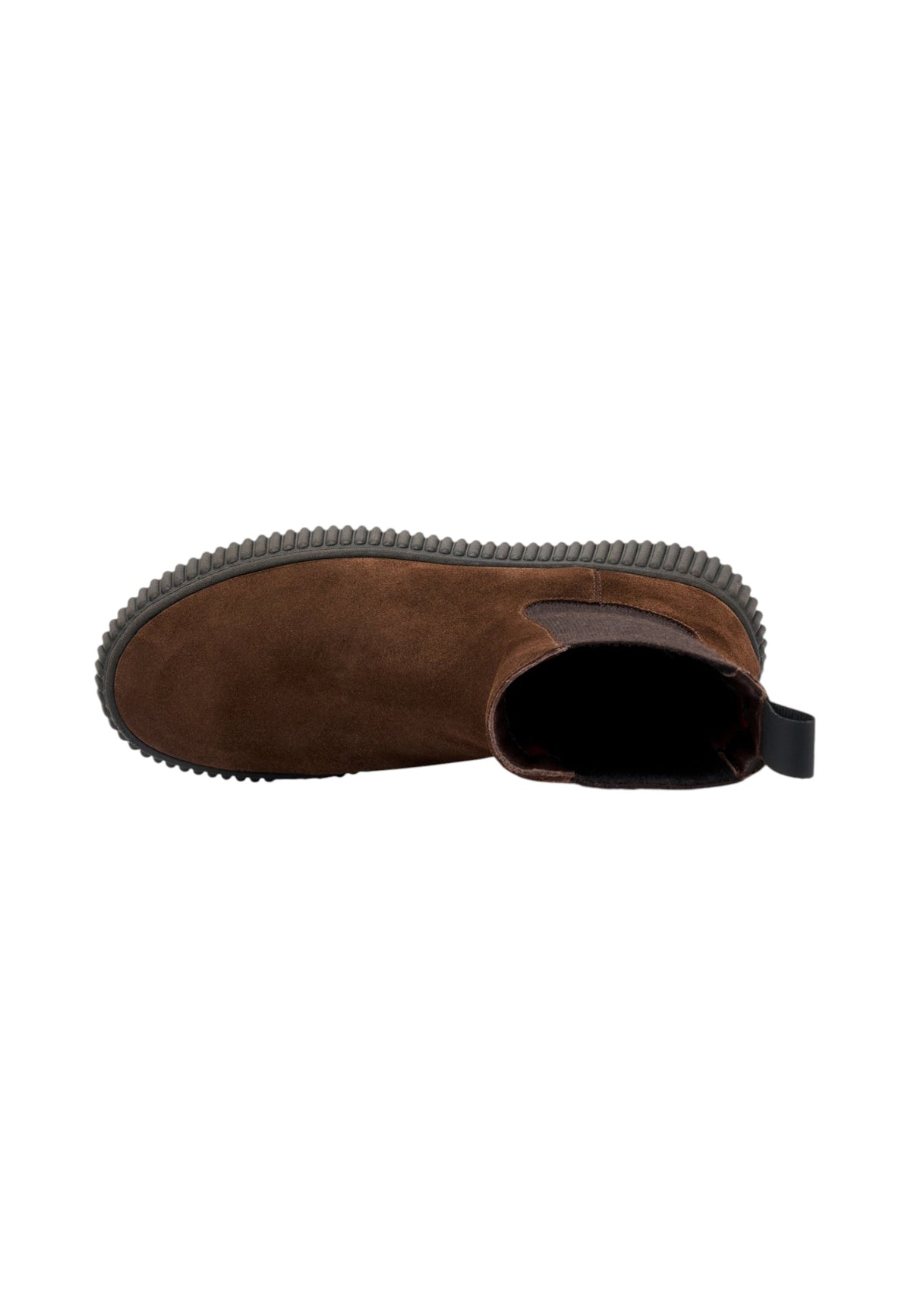 Stivaletti Chelsea Donna Frau Pelle scamosciata, Elastici laterali, Suola platform, Vestibilit� regolare Waxy A40C5