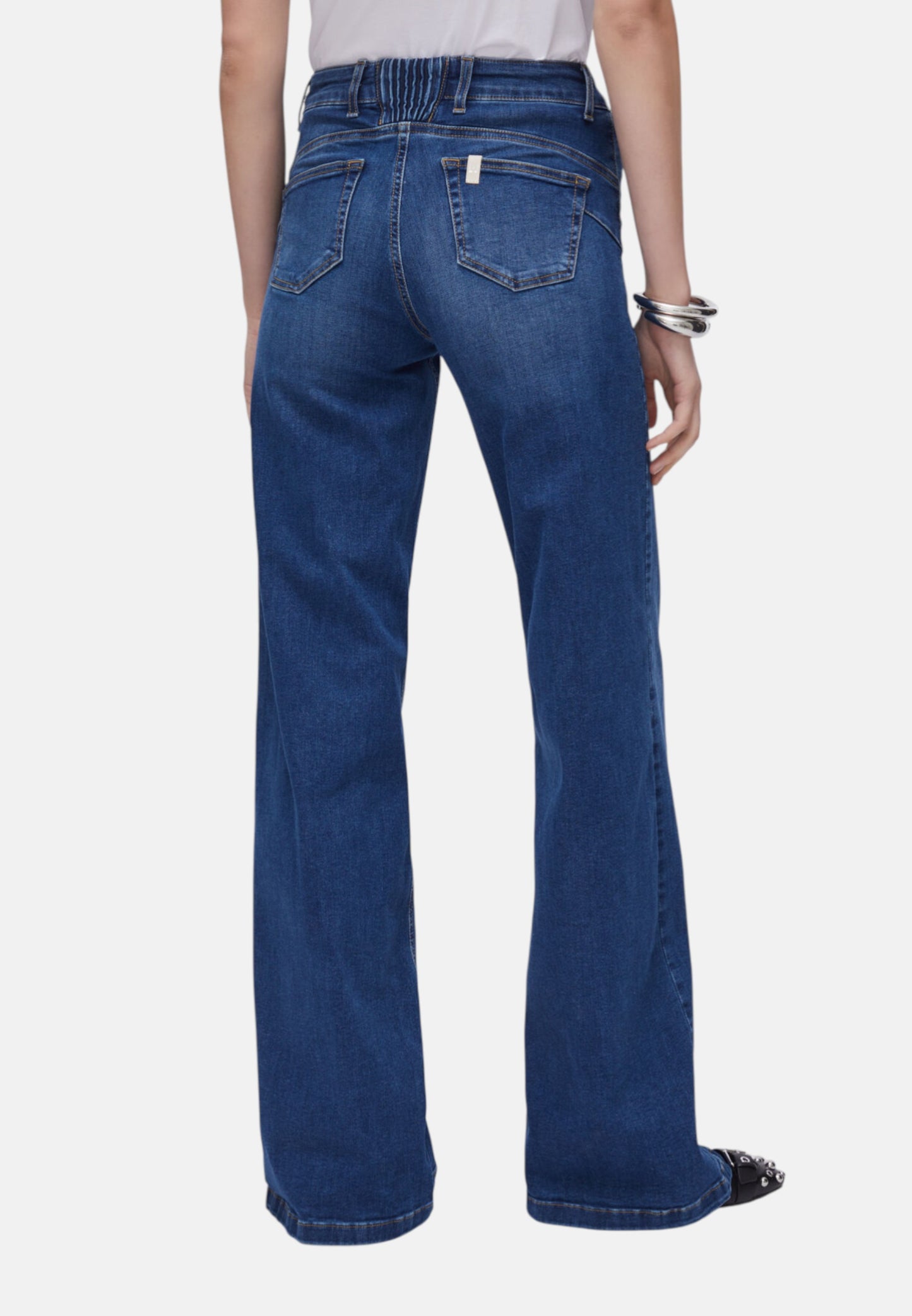 Jeans Flare Fit Donna Liu Jo Parfait Vita Alta Eco Line UA6069DS004