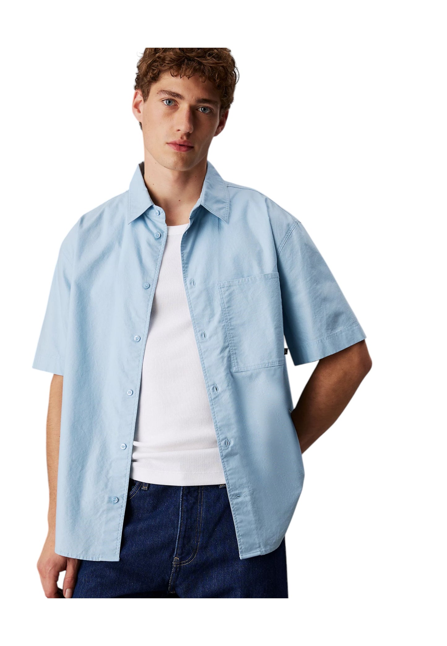 Camicia Manica Corta Uomo Calvin klein Jeans