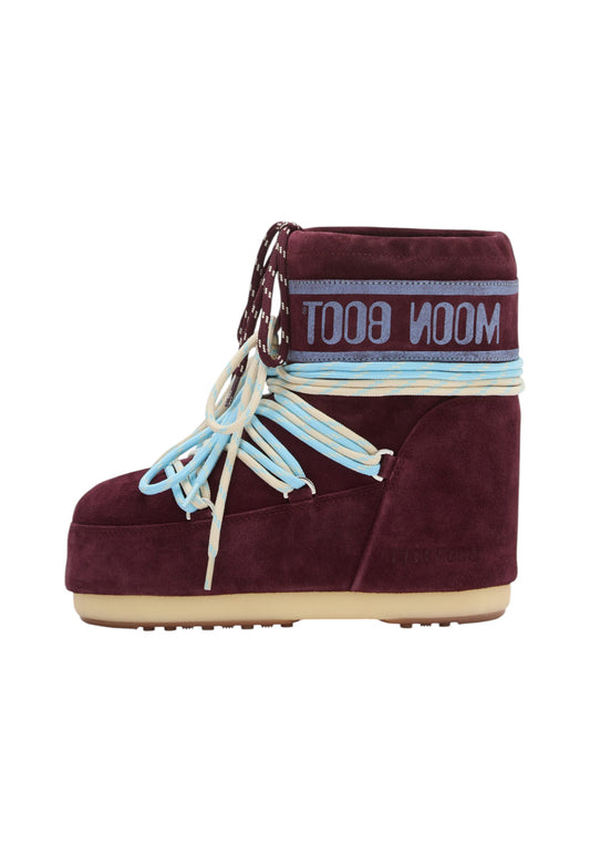 Stivali In Gomma Unisex Moon Boot  Mb Icon Low Suede 80D1409670