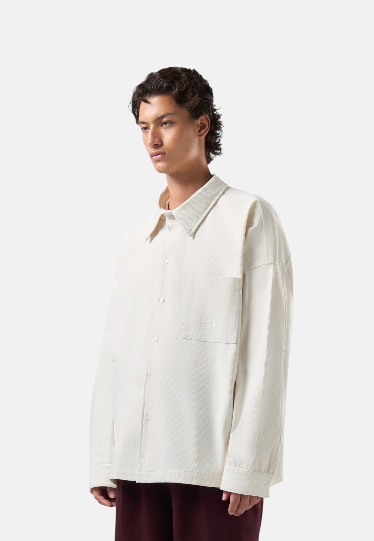 Camicia Manica lunga Uomo Gcds   C2MWQH107T168