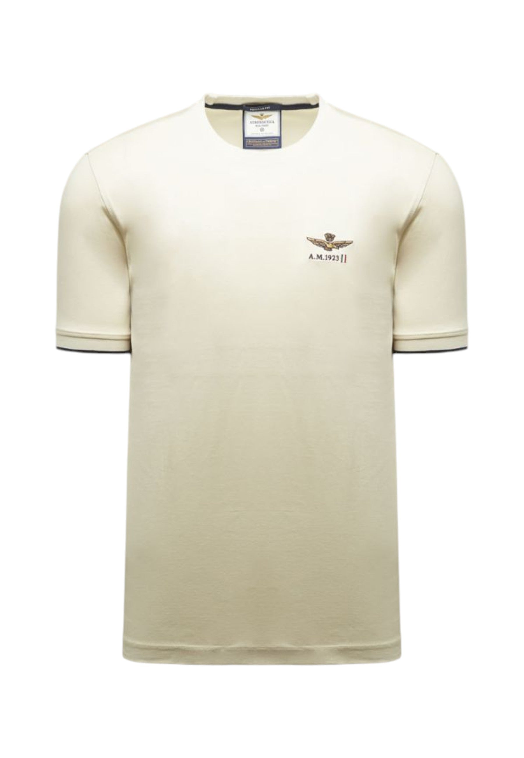 T-Shirt Manica Corta Uomo Aeronautica Militare In Jersey Di Cotone Mercerizzato  261TS2508UJ00682