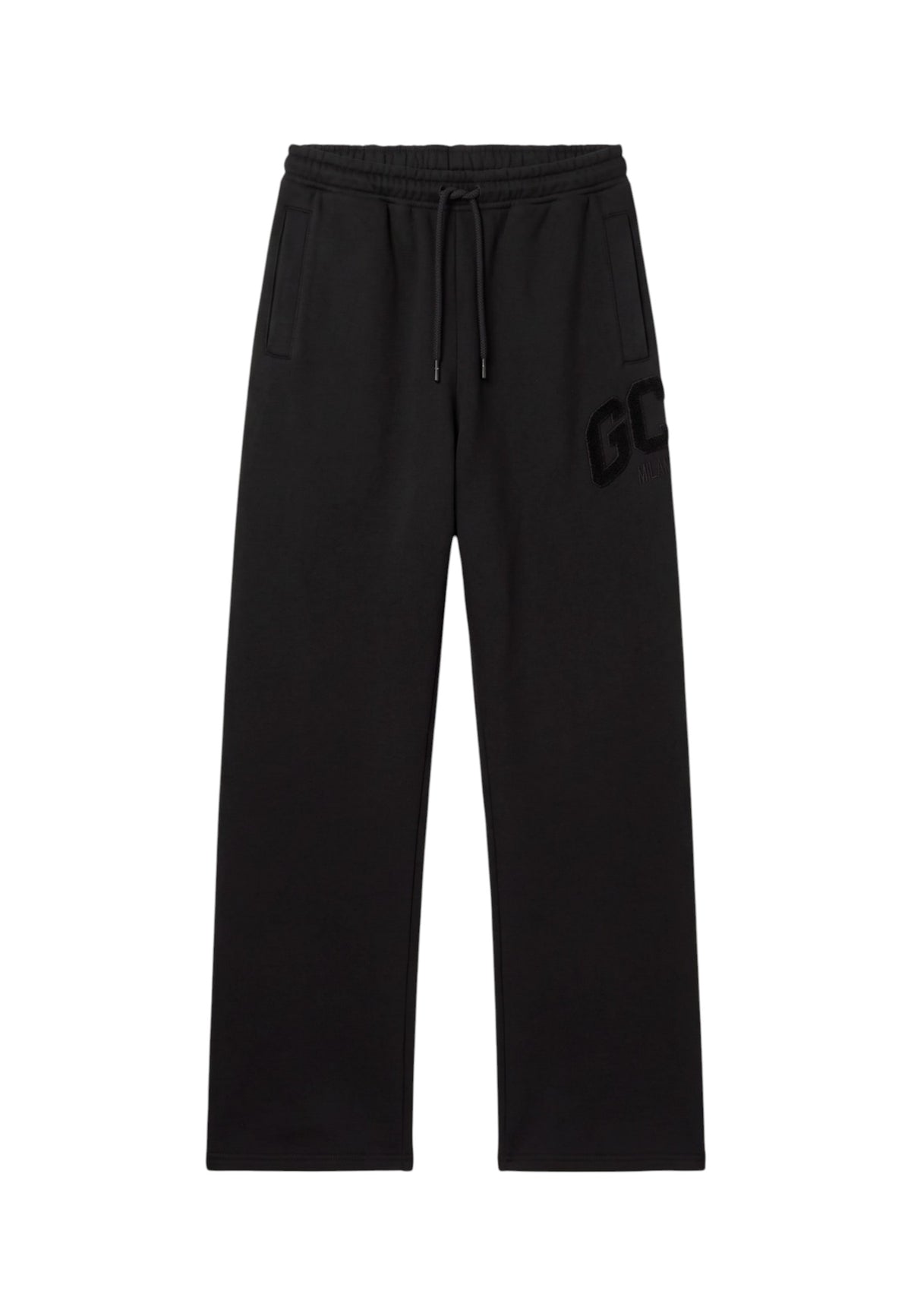 Pantaloni Tuta Donna Gcds Puro cotone, motivo monogram all over, vita elasticizzata, coulisse regolabile, tasche laterali, fondo elasticizzato Monogram Sweatpants C2WWQI125F245