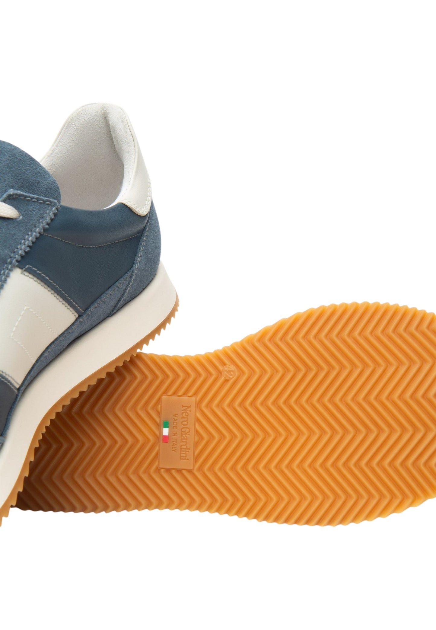 Sneakers Basse Uomo Nero Giardini In Pelle E Camoscio  E601110U