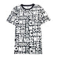 T-Shirt Manica Corta Uomo Moschino Moschino Allover  A19108116