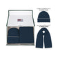 Set Regalo Unisex Mc2 Saint Barth Berretto E Sciarpa Coordinati, Confezione Regalo Kit Contrast Wool BOX0038