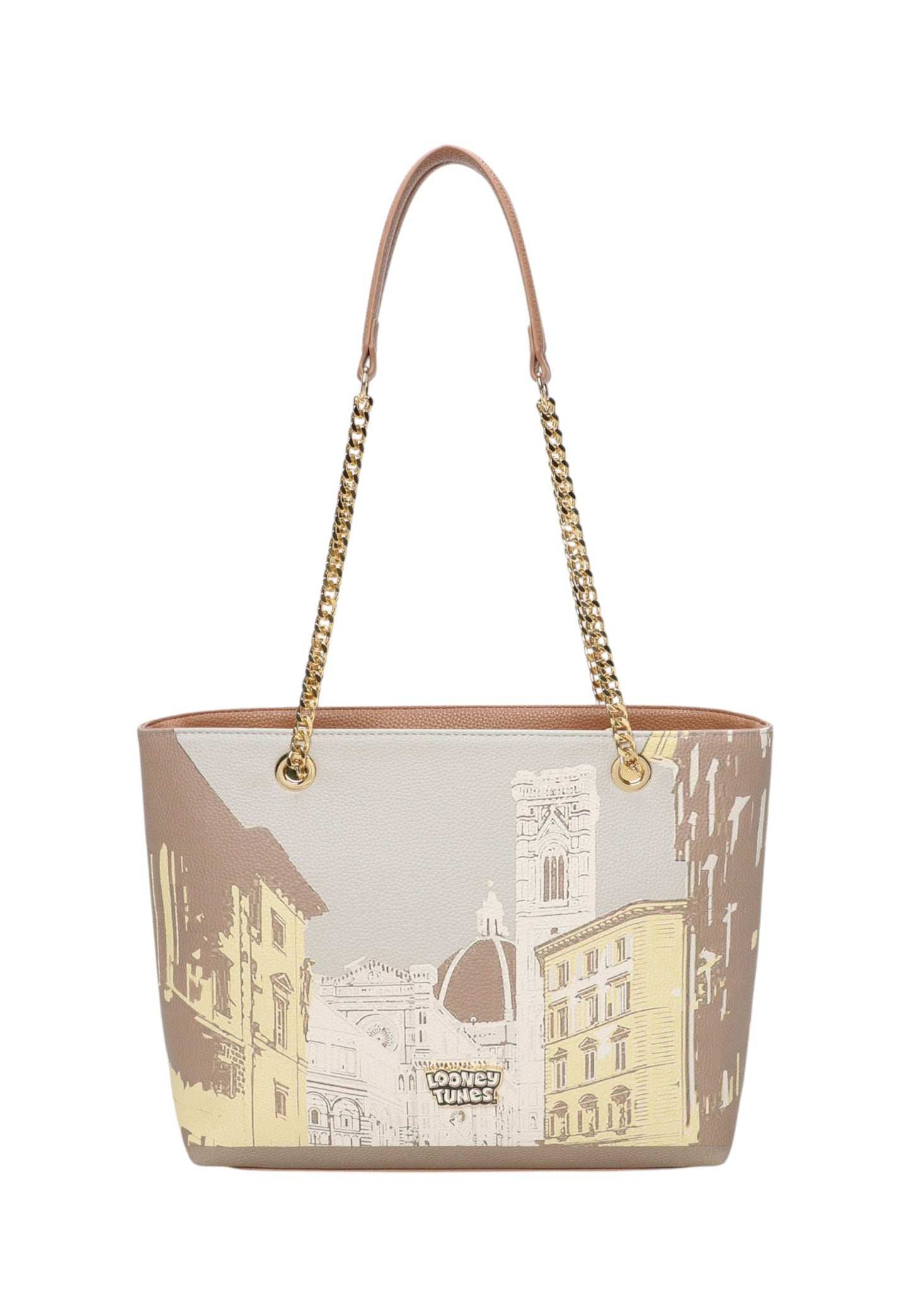 Borsa A Spalla Donna Braccialini Shopping Cartoline Lt LT203YY