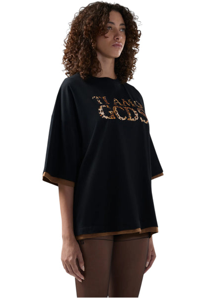 T-Shirt Manica Corta Donna Gcds  Ti Amo Gcds Puffer Logo B2XW2325JF1