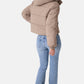 Piumino Corto Donna Guess Cropped, Imbottito, Con Cappuccio Gj W6BL25W3788