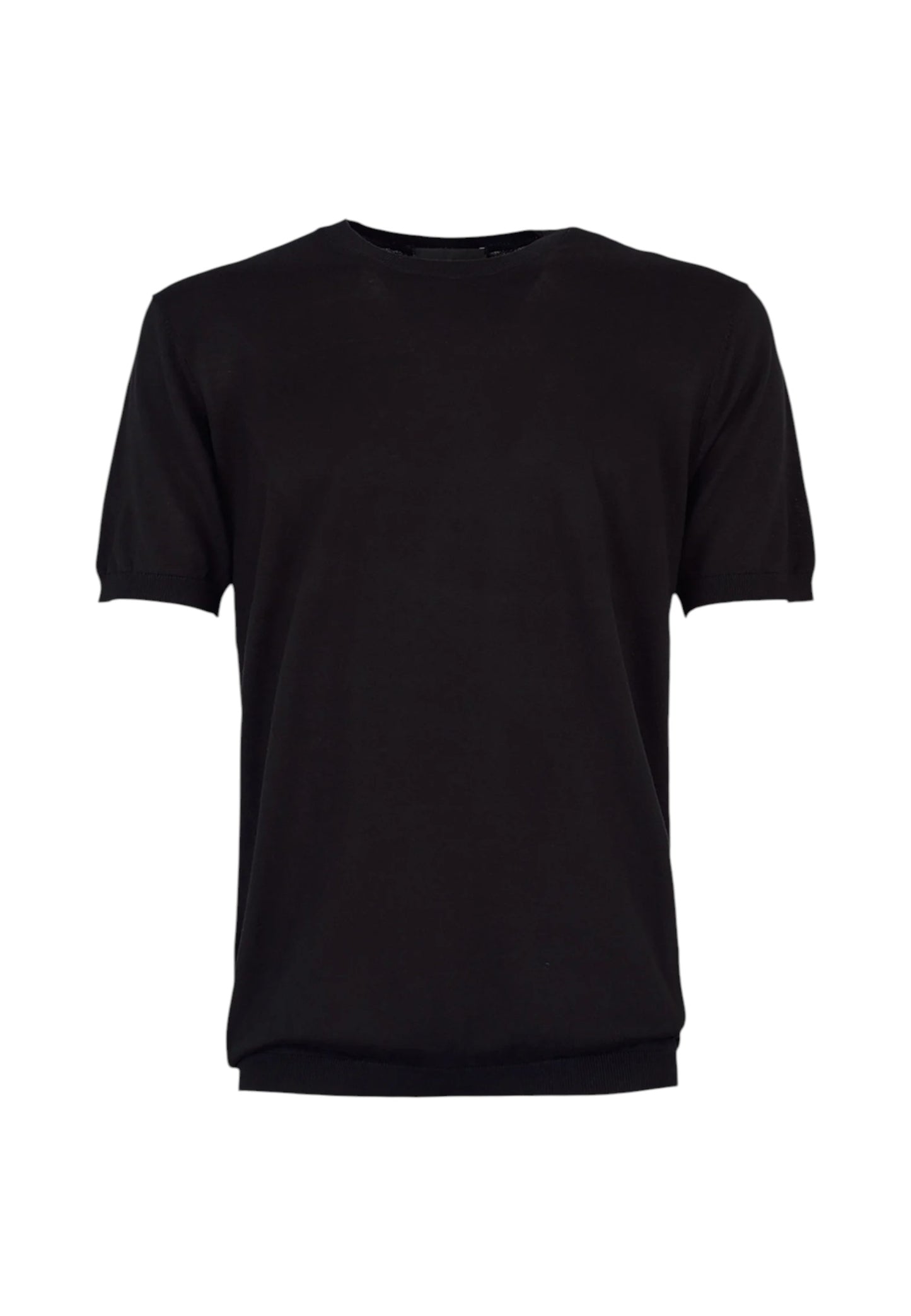 Maglia A Girocollo Uomo Liu Jo Manica Corta In Cotone E Seta  QXX067MA19R