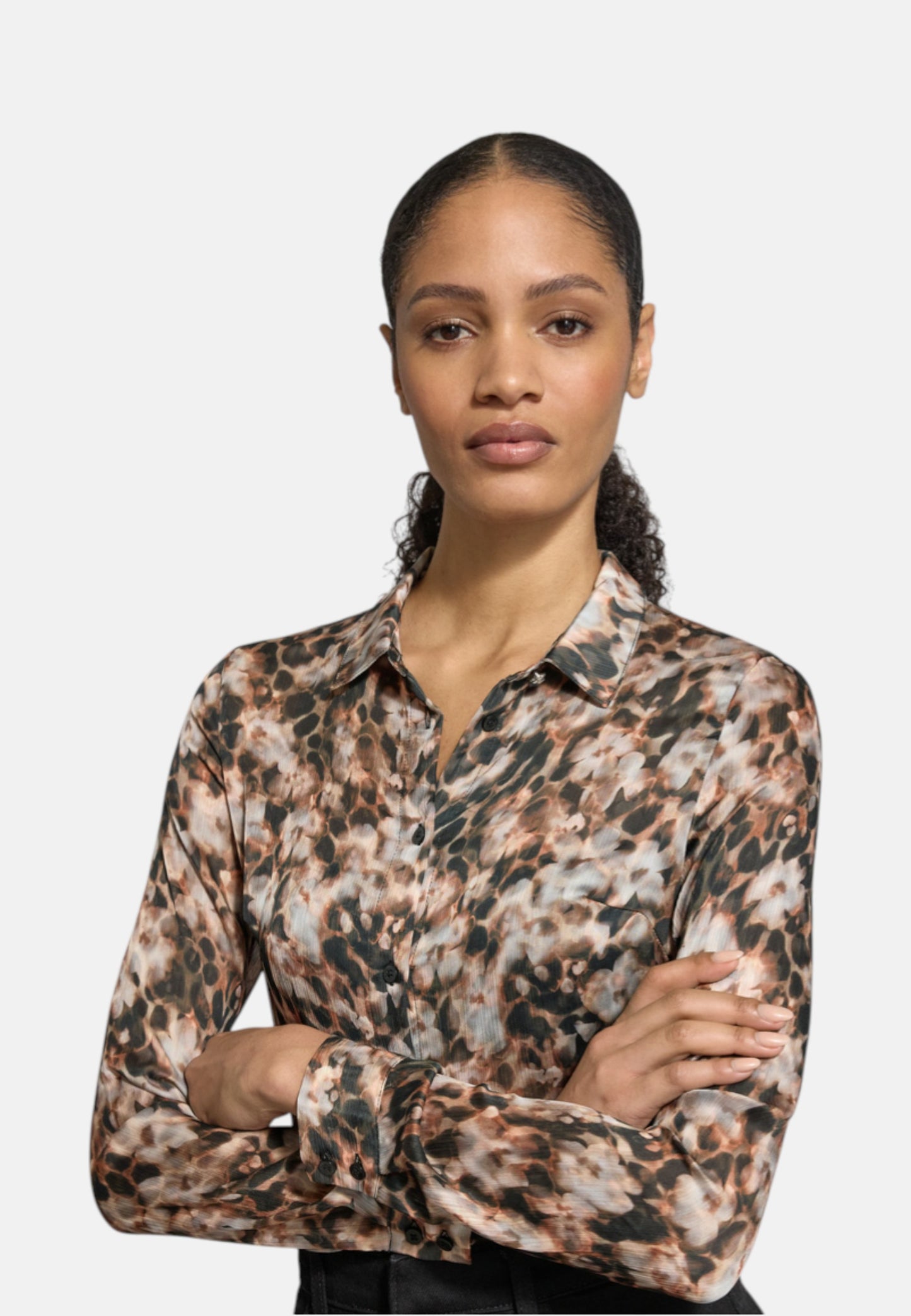 Camicia Manica lunga Donna Guess  Clouis W6RH73WDW82
