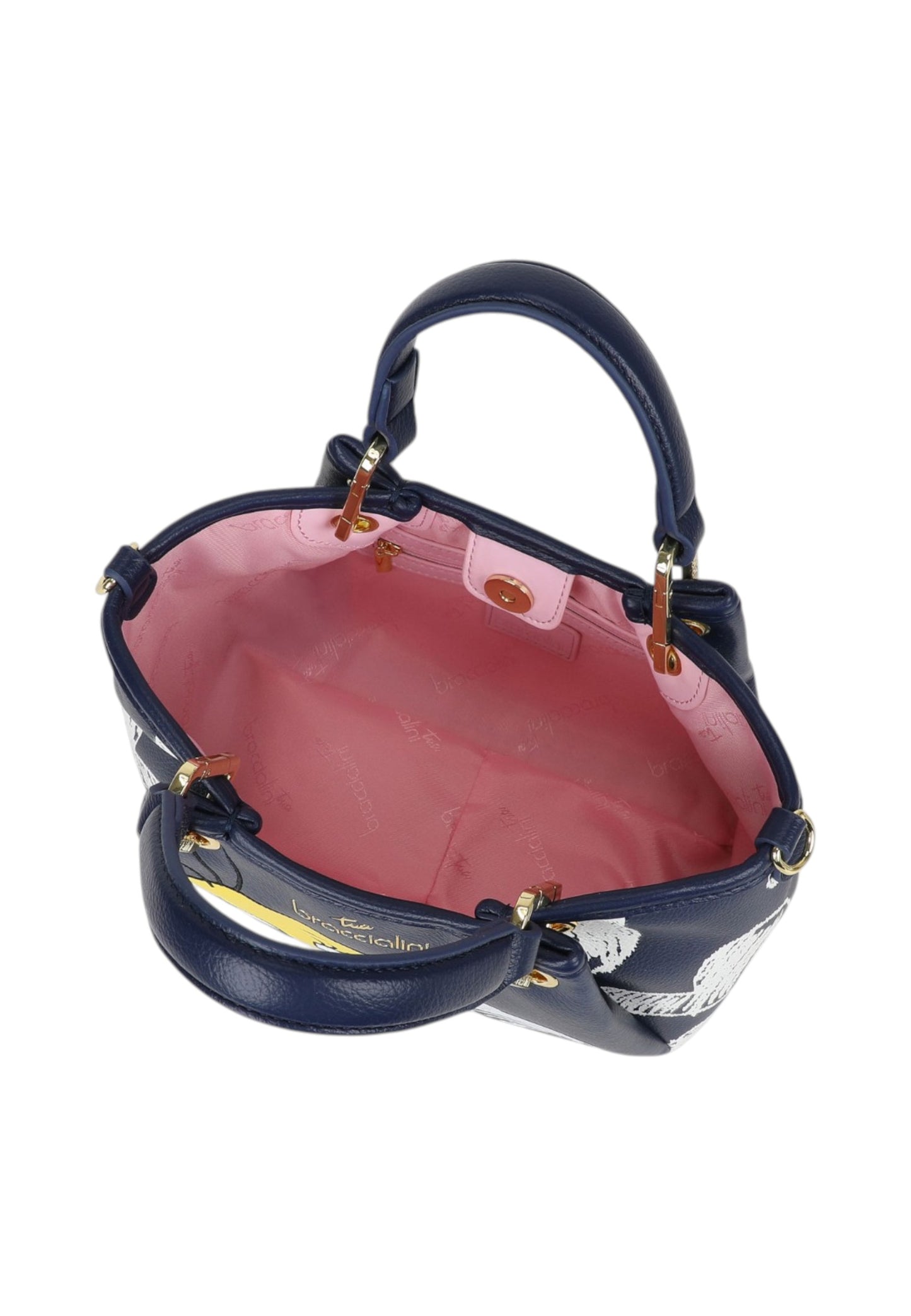 Borsa A Mano Donna Braccialini Stampa Titti Amy Lt LT265YY