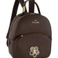 Zaino  Donna Braccialini Zaino compatto, Singolo con tracolle regolabili, Chiusura con zip, Una tasca interna portacellulare, Charm gioiello a forma di margherita, Dimensioni: 27 x 11 x 31 Cm Amy Bijoux B19214YY