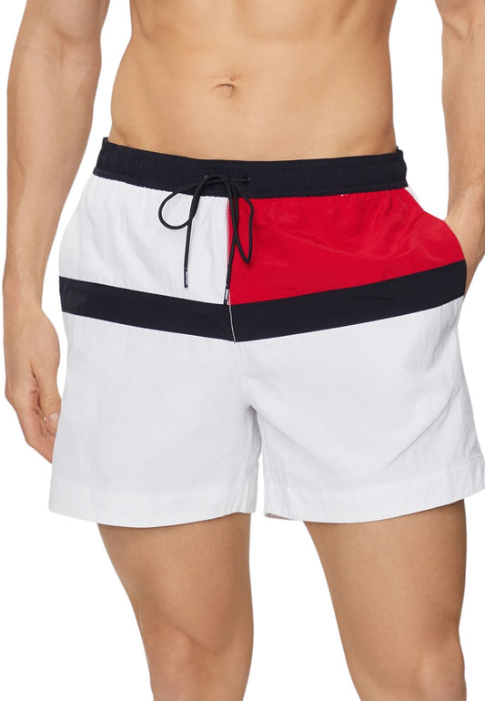 Costume da bagno Short Uomo Tommy Hilfiger Motivo Color Block  UM0UM03259