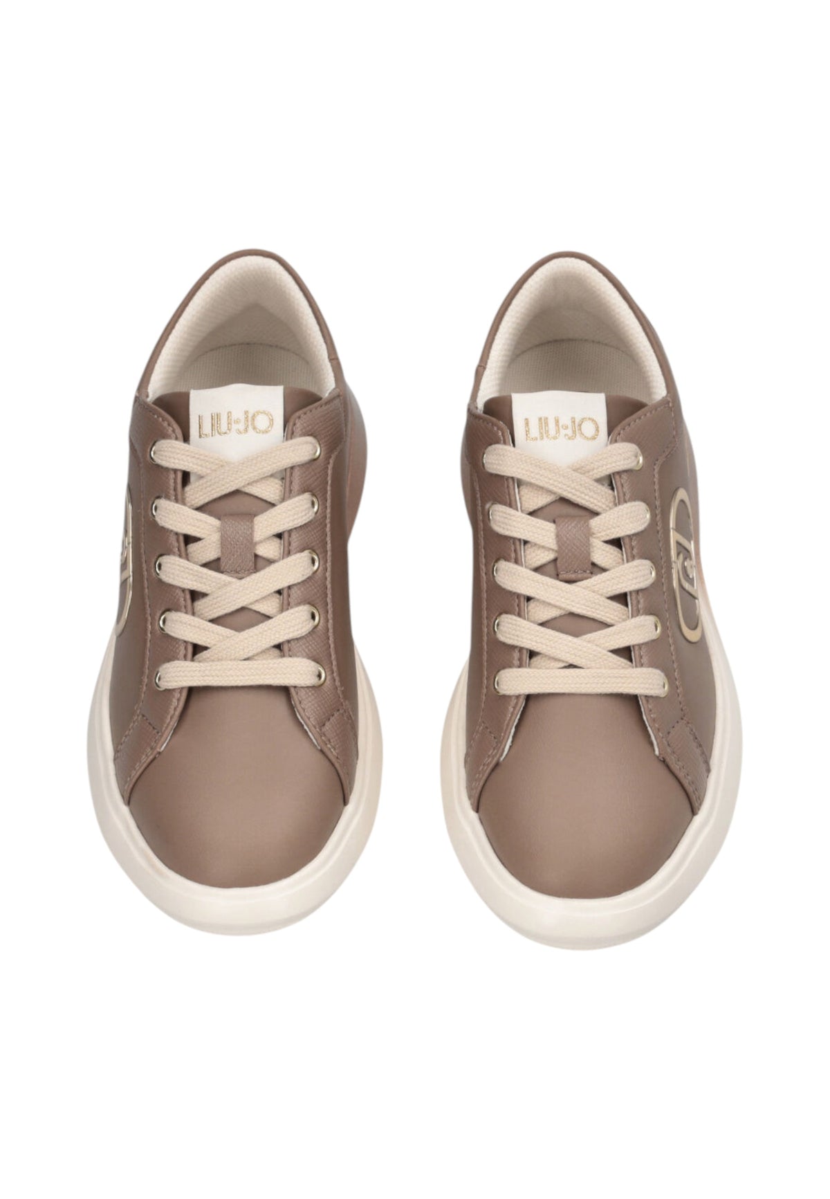 Sneakers Basse Donna Liu Jo In Pelle Con Inserti Effetto Specchio E Platform Casper 04 BF6055PX575