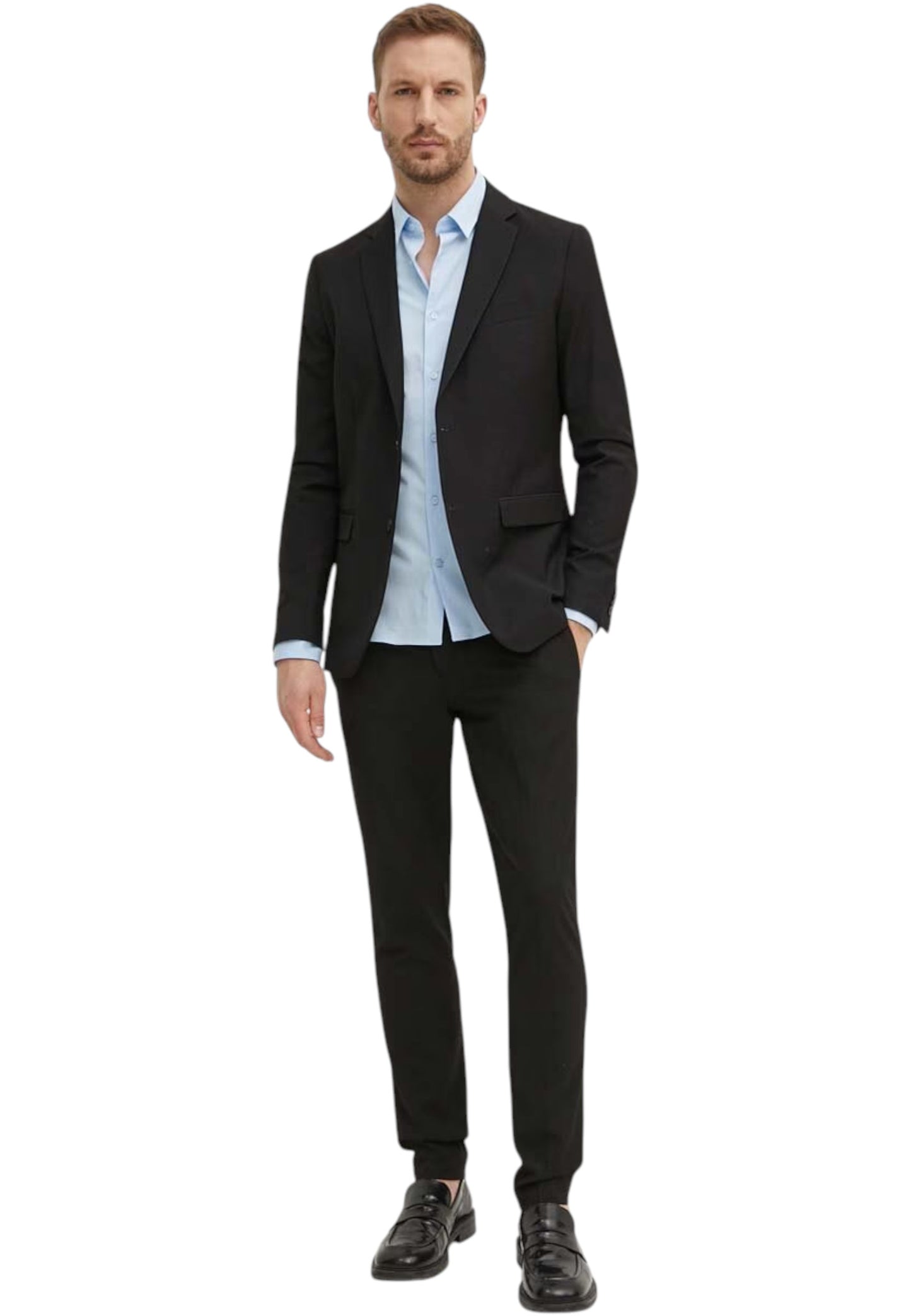 Camicia Manica lunga Uomo Calvin klein  Slim Ent Classic Stretch LV019EU039