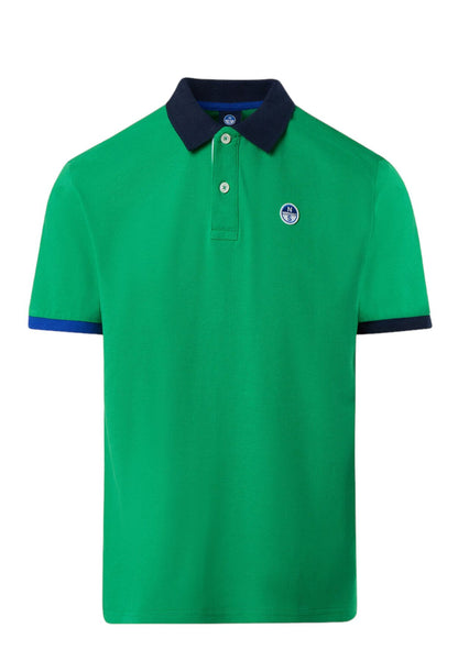 Polo Manica Corta Uomo North Sails Different Combo Colors Cuff  692453