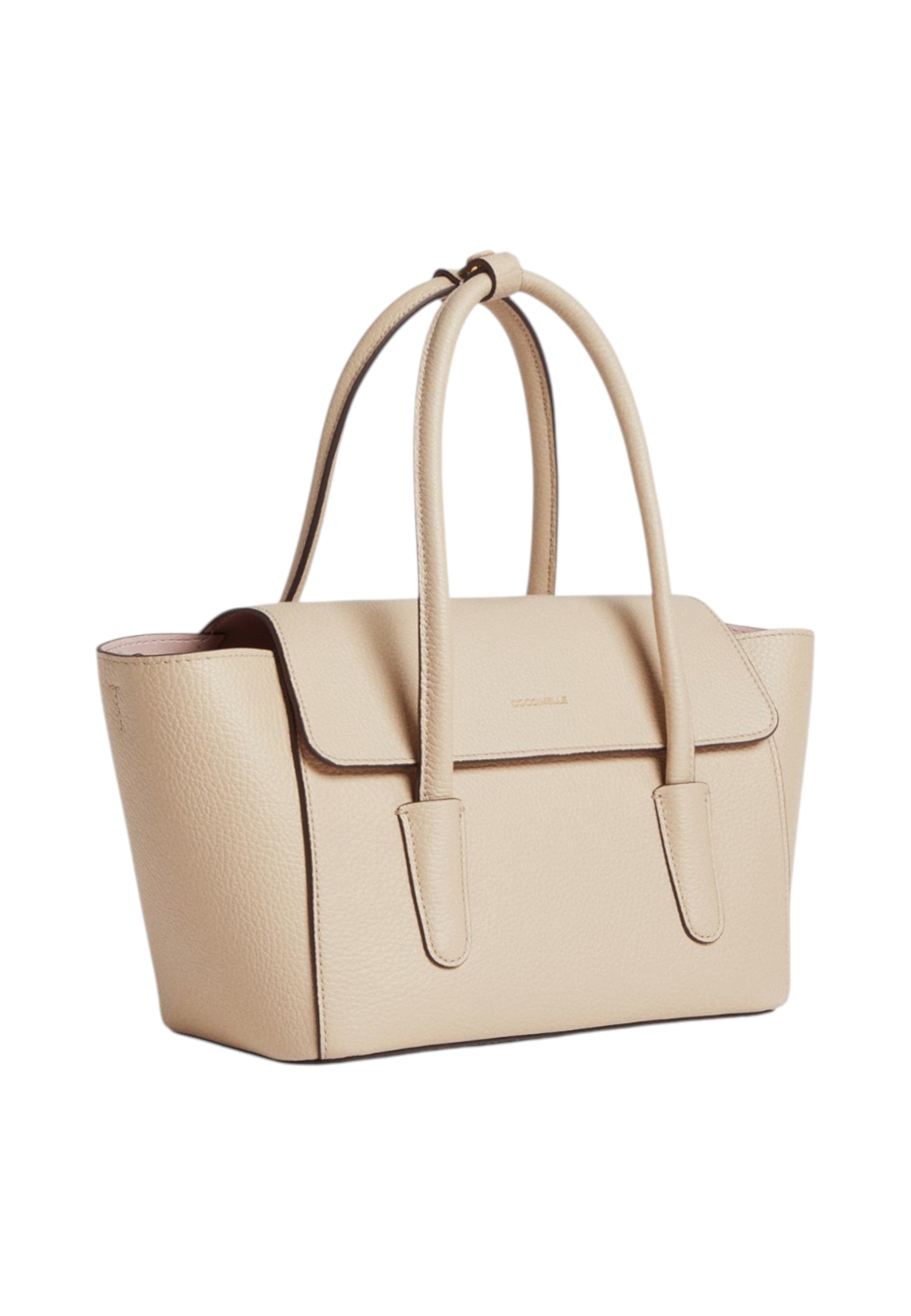 Borsa A Mano Donna Coccinelle In Pelle Martellata Coccinelle Double Beat Medium E1T8A180201