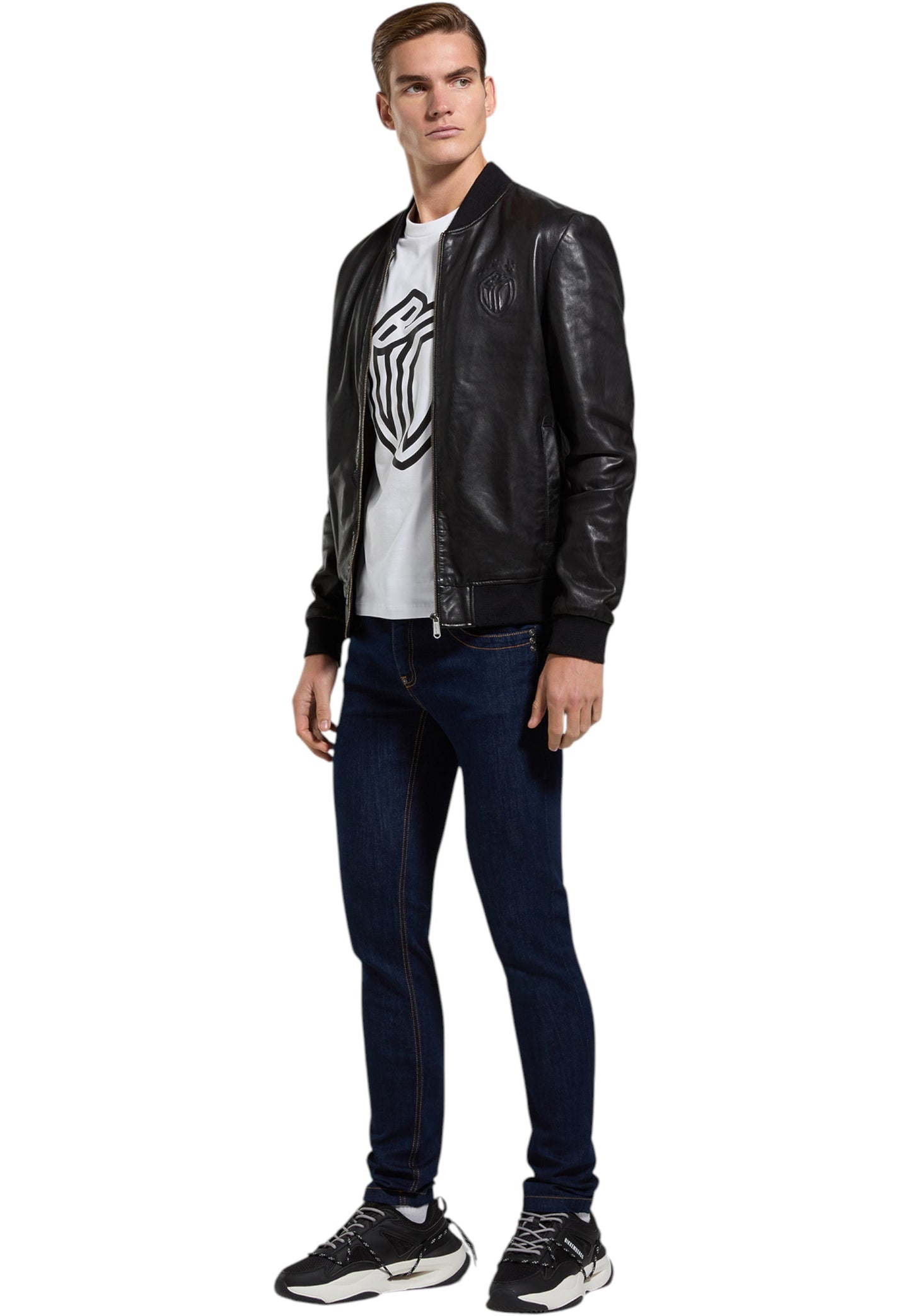 T-Shirt Manica Corta Uomo Bikkembergs Slim Fit