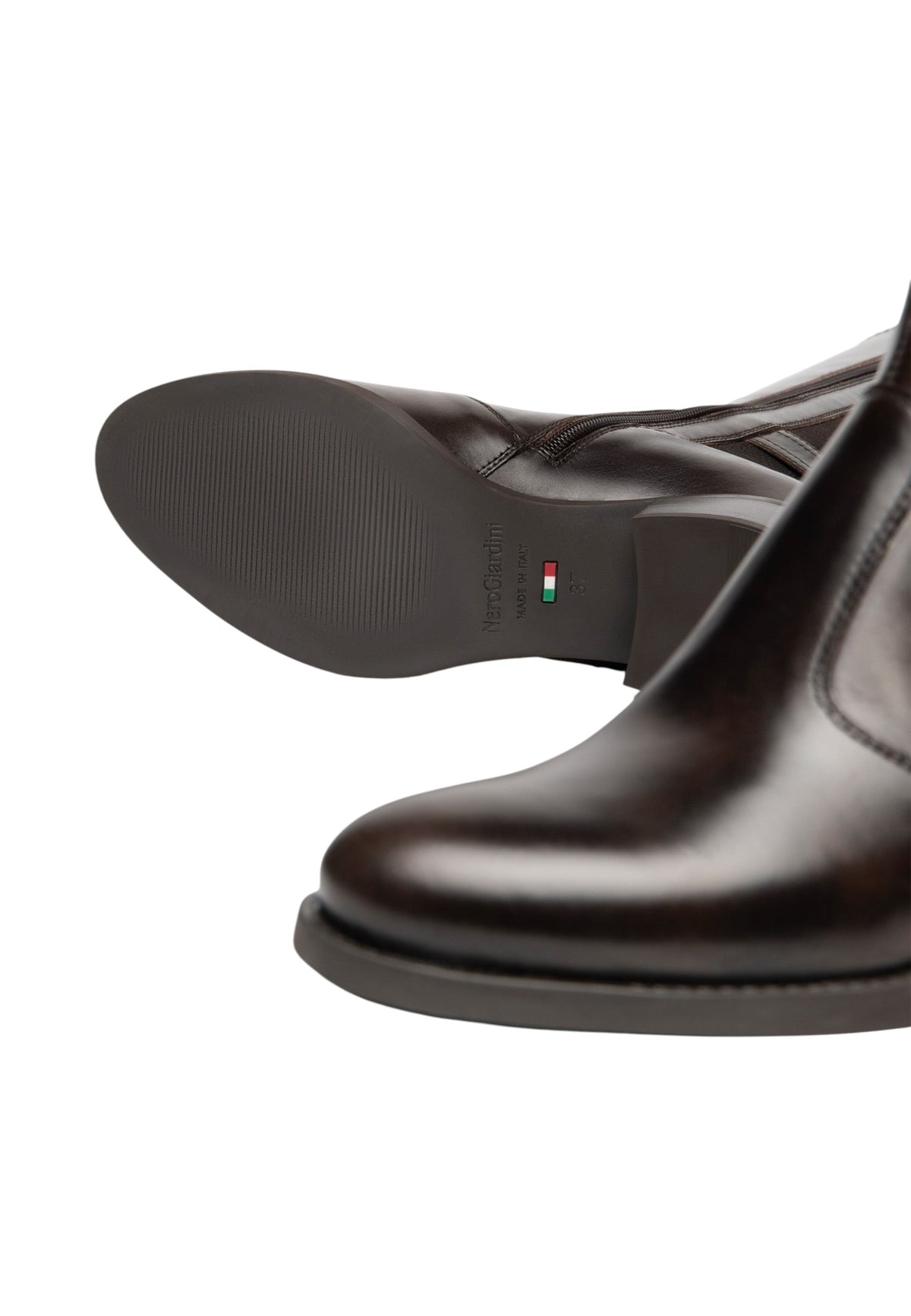 Stivali  Donna Nero Giardini  Manolete Elastico 85 Tr Brescia 894 T.Mor I617901D