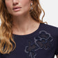 T-Shirt Manica Corta Donna Liu Jo Con Cut Out Eco Line TA6155JS923