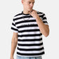 T-Shirt Manica Corta Uomo Guess  Gj Reg Striped M4YI84K9XF1
